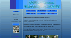 Desktop Screenshot of glasreinigung-lumma.de